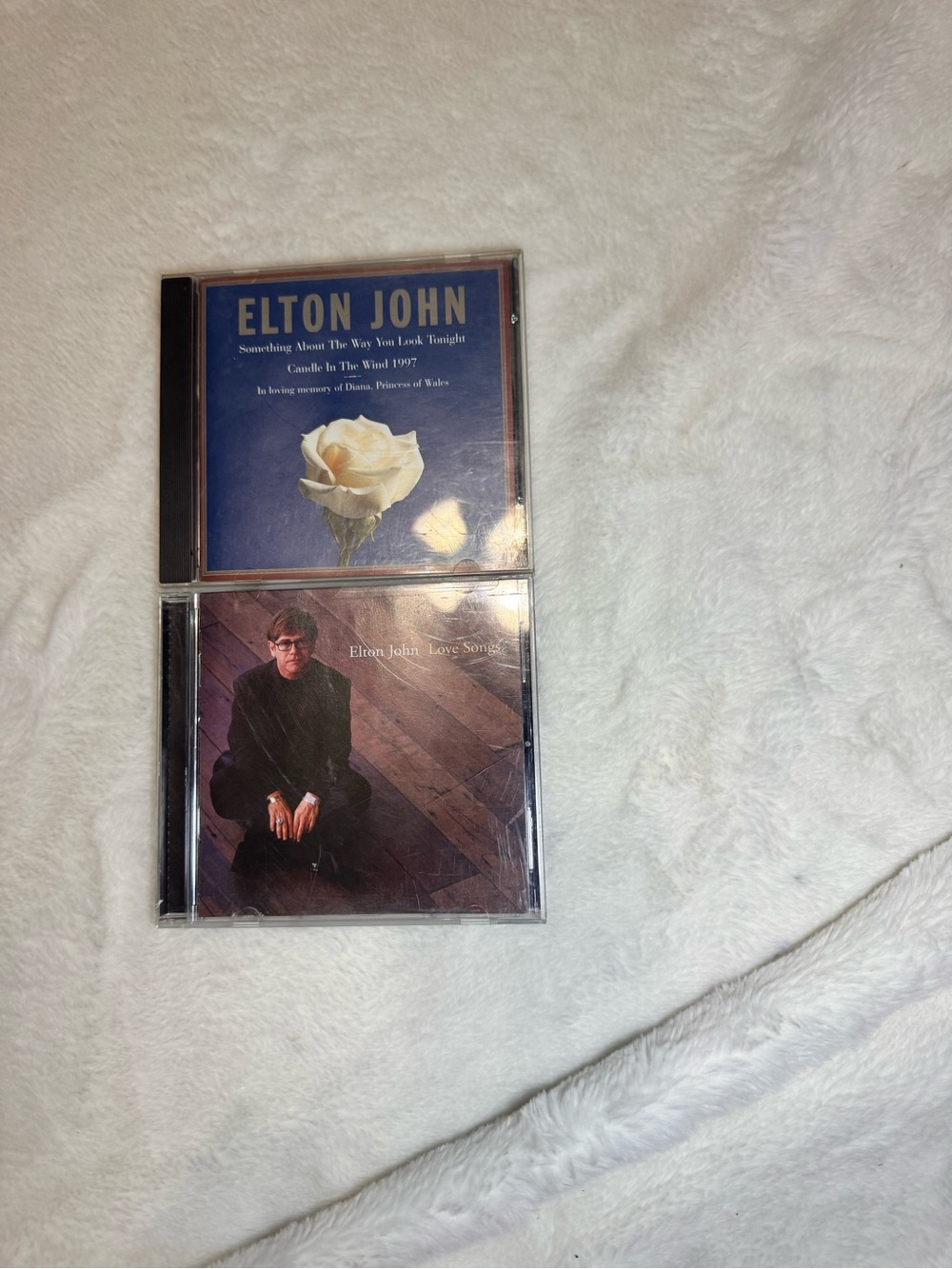Elton John CD Lot - Blue & Brown Covers
